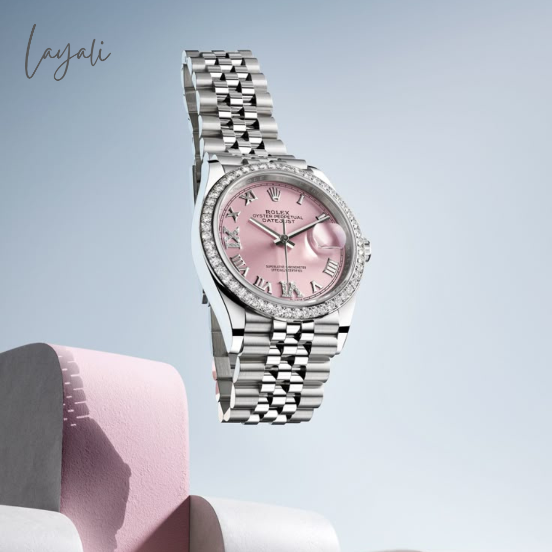 Rolex Datejust 36 – White Gold with Pink Dial