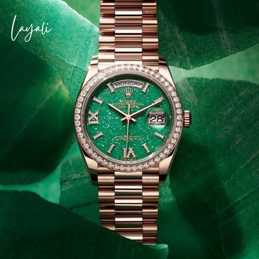 Rolex Day-Date 36 – Green Roman Dial