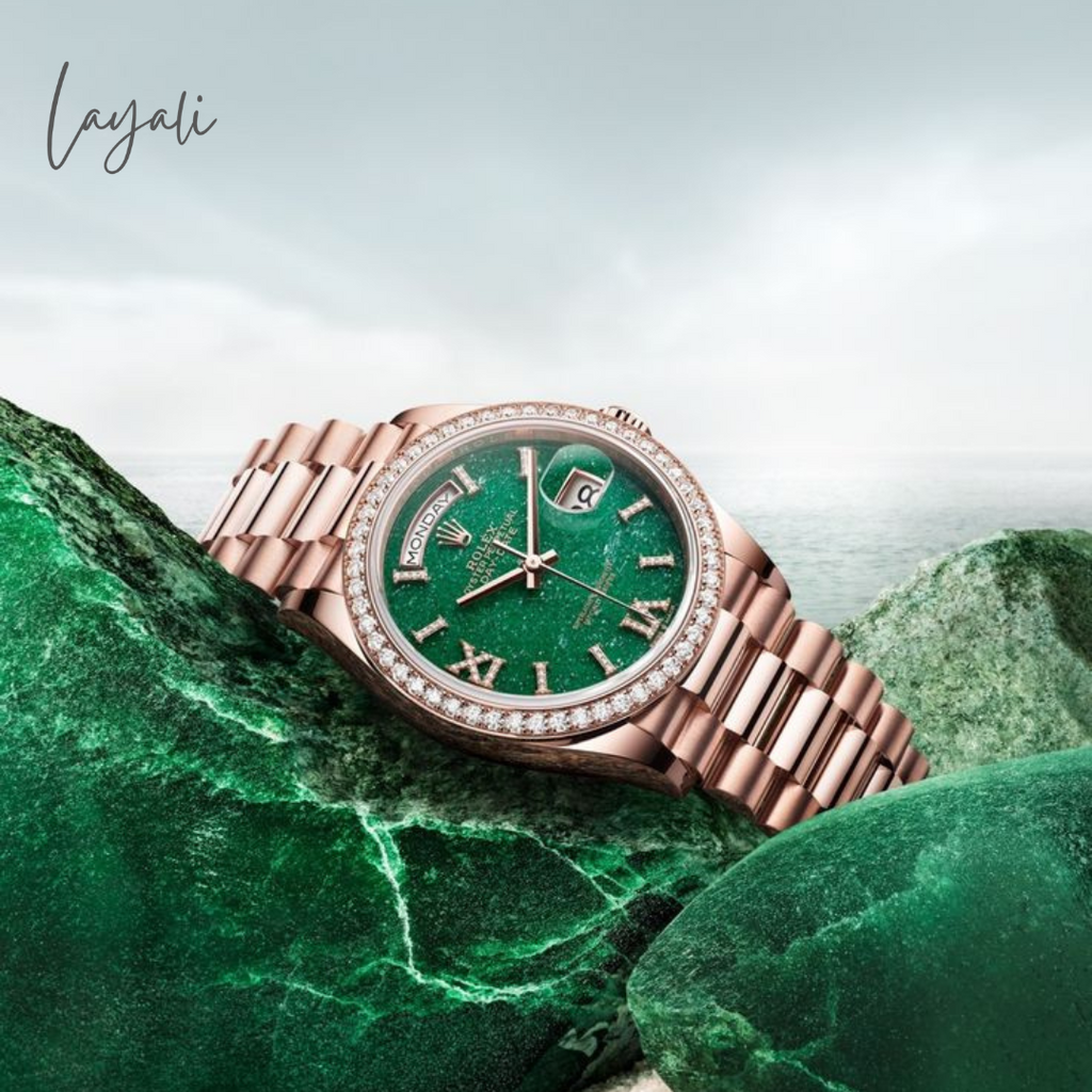 Rolex Day-Date 36 – Green Roman Dial