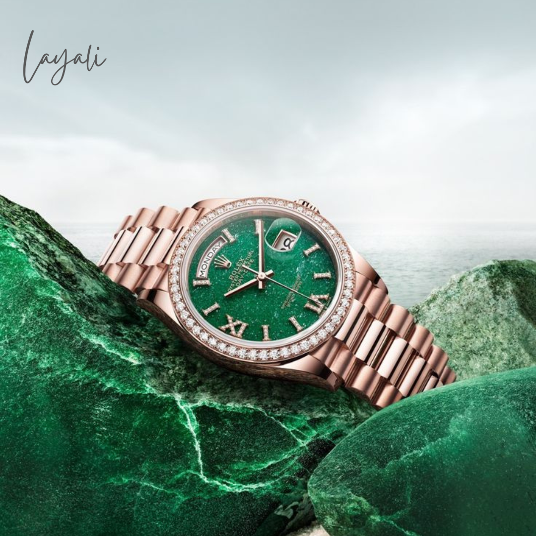 Rolex Day-Date 36 – Green Roman Dial