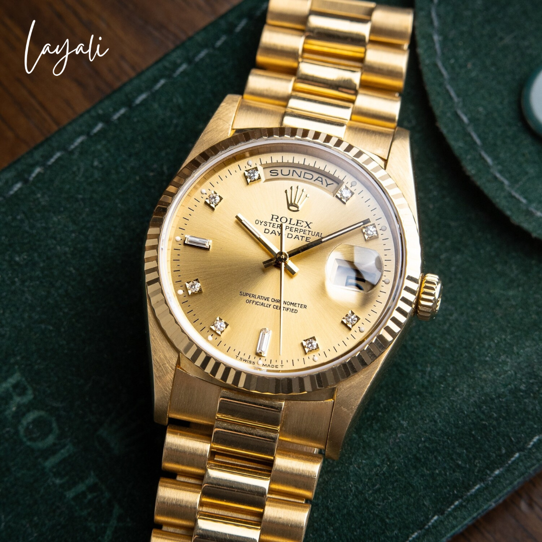 Rolex Day-Date 36 – Oyster Yellow Gold