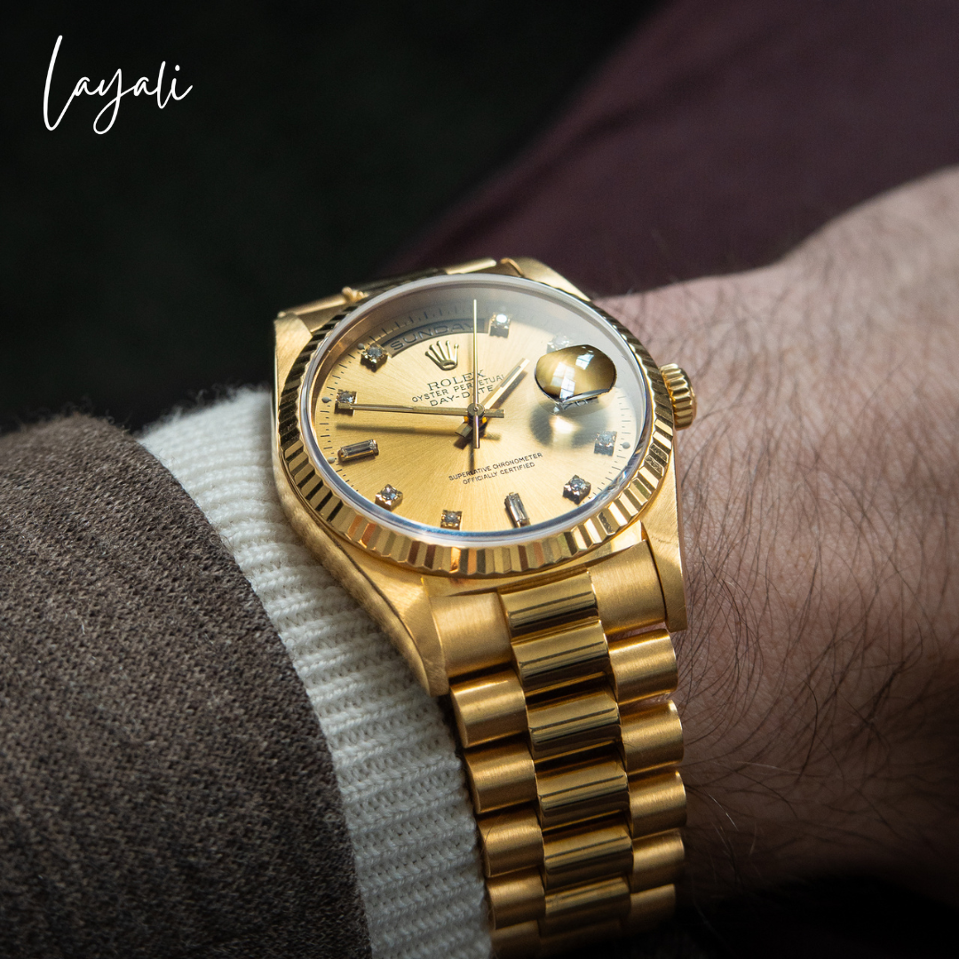Rolex Day-Date 36 – Oyster Yellow Gold