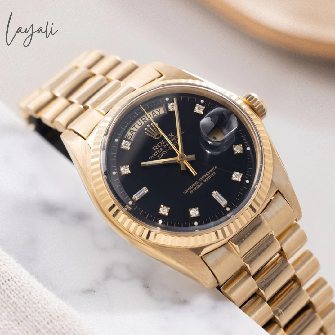 Rolex Day-Date 41 – Black Dial (Oyster Perpetual)