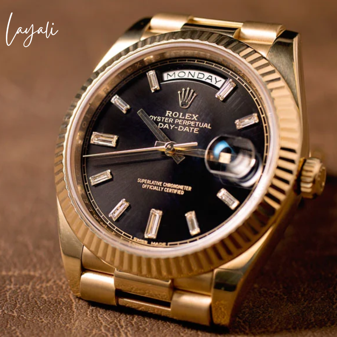 Rolex Day-Date 41 – Black Dial (Oyster Perpetual)
